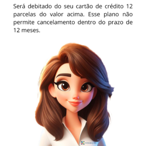 Anual 12 parcelas de R$ 52,74
